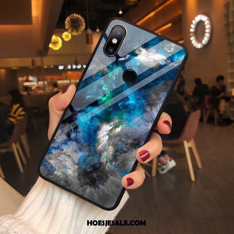 Xiaomi Mi Mix 2s Hoesje Hoes Mobiele Telefoon Anti-fall Scheppend Rood Kopen