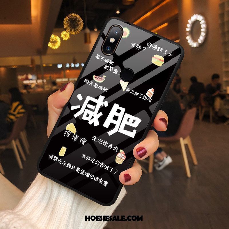 Xiaomi Mi Mix 2s Hoesje Hoes Mobiele Telefoon Anti-fall Scheppend Rood Kopen