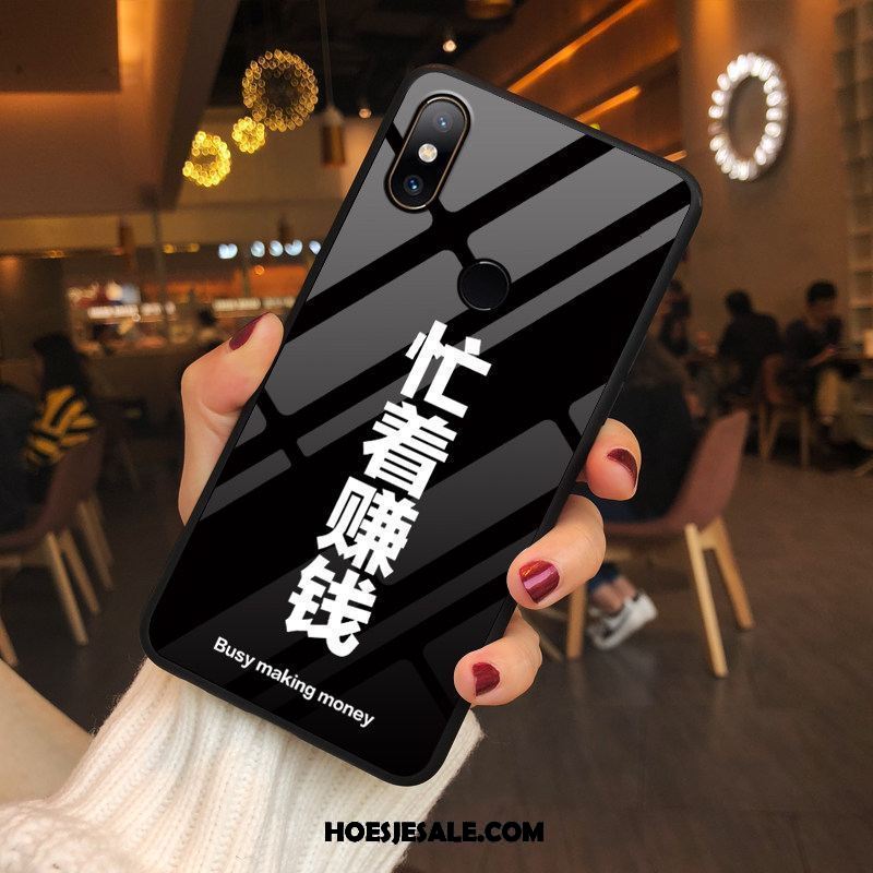 Xiaomi Mi Mix 2s Hoesje Hoes Mobiele Telefoon Anti-fall Scheppend Rood Kopen