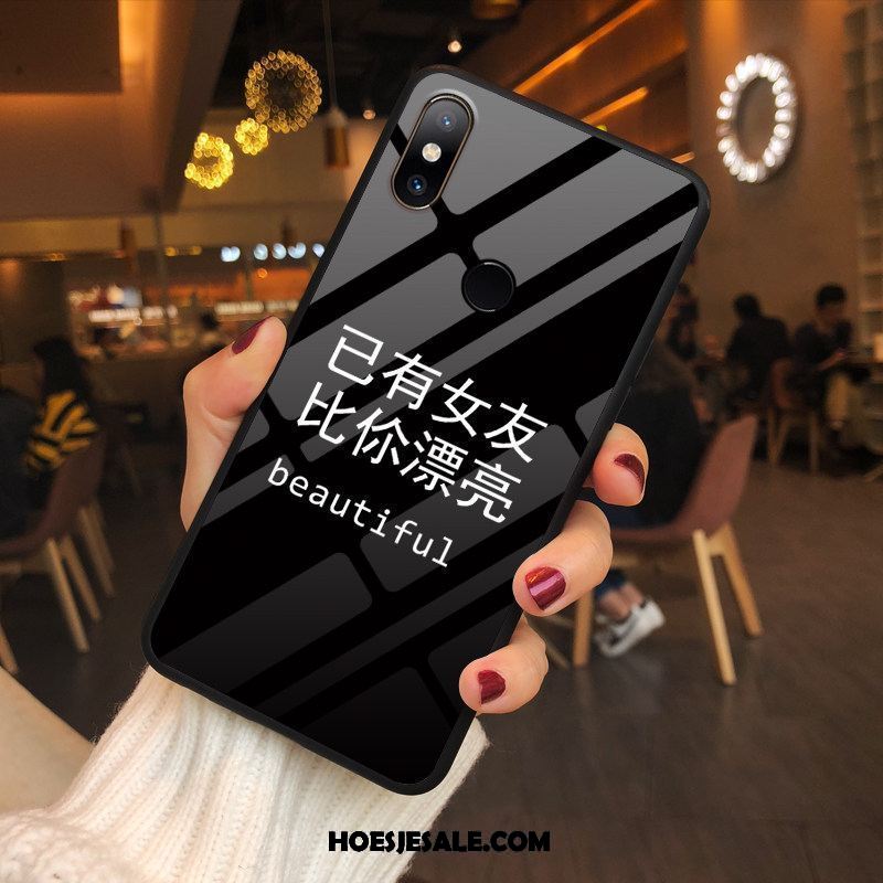 Xiaomi Mi Mix 2s Hoesje Hoes Mobiele Telefoon Anti-fall Scheppend Rood Kopen