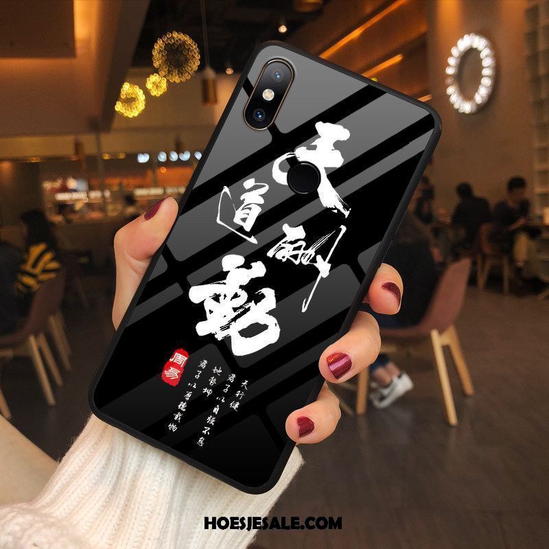 Xiaomi Mi Mix 2s Hoesje Hoes Mobiele Telefoon Anti-fall Scheppend Rood Kopen
