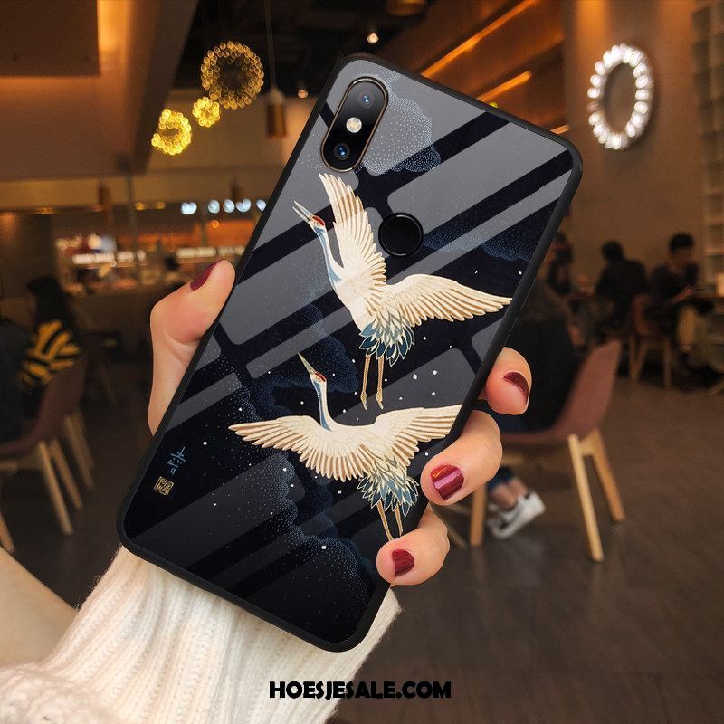 Xiaomi Mi Mix 2s Hoesje Hoes Mobiele Telefoon Anti-fall Scheppend Rood Kopen