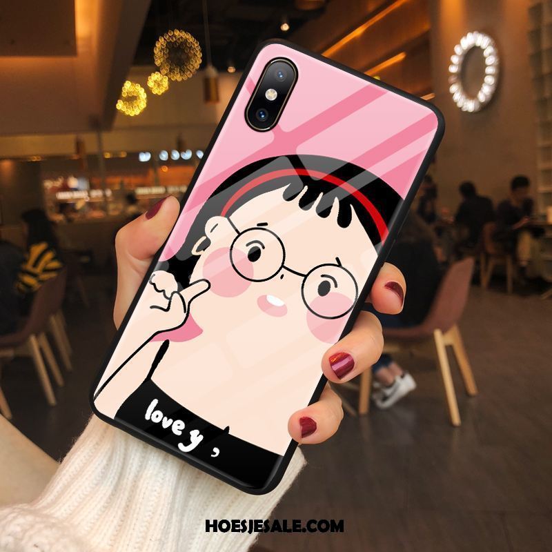 Xiaomi Mi Mix 2s Hoesje Hoes Mobiele Telefoon Anti-fall Scheppend Rood Kopen