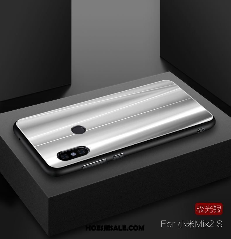 Xiaomi Mi Mix 2s Hoesje Mini Siliconen Hard All Inclusive Glas Goedkoop