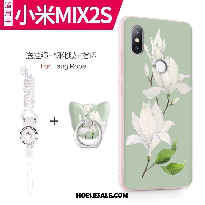 Xiaomi Mi Mix 2s Hoesje Siliconen All Inclusive Anti-fall Mini Schrobben Winkel