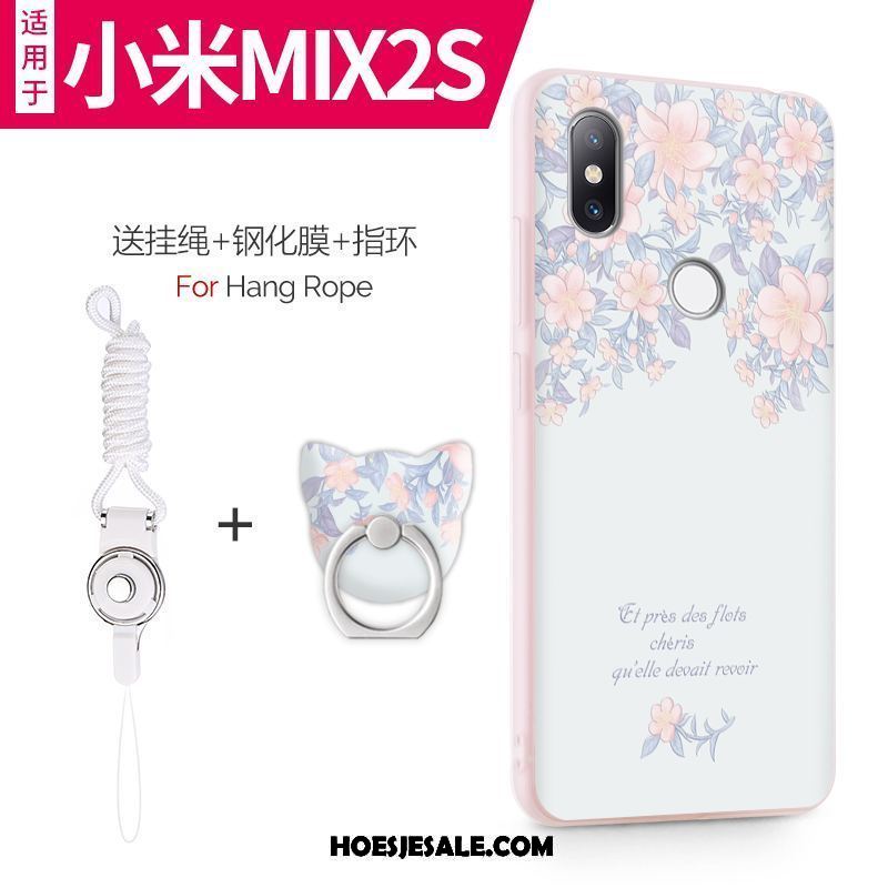 Xiaomi Mi Mix 2s Hoesje Siliconen All Inclusive Anti-fall Mini Schrobben Winkel