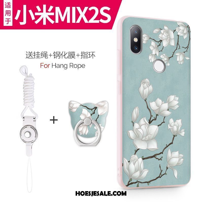 Xiaomi Mi Mix 2s Hoesje Siliconen All Inclusive Anti-fall Mini Schrobben Winkel