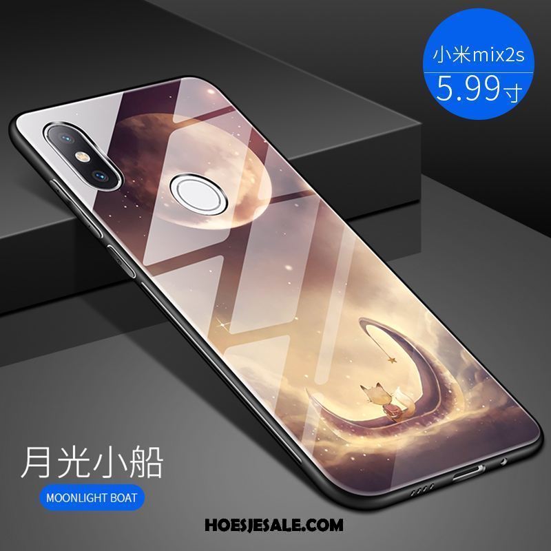 Xiaomi Mi Mix 2s Hoesje Siliconen All Inclusive Mobiele Telefoon Hoes Blauw Goedkoop