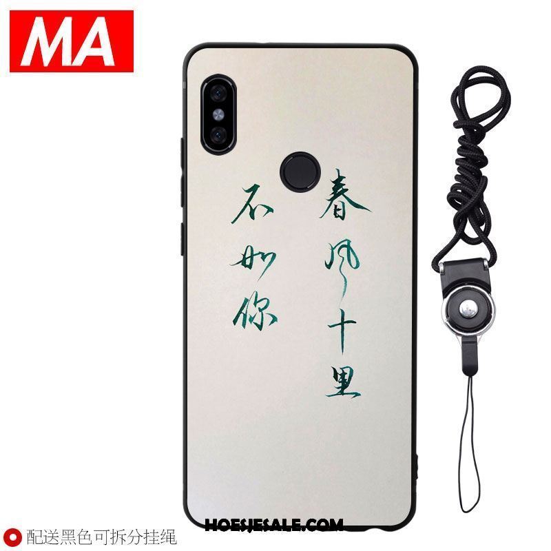 Xiaomi Mi Mix 2s Hoesje Siliconen Hoes Kunst Bescherming Chinese Stijl Sale