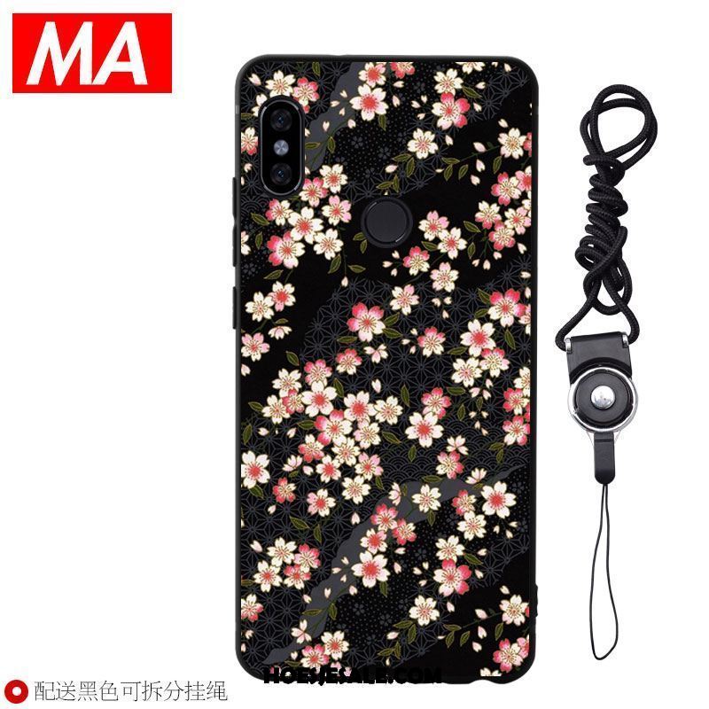 Xiaomi Mi Mix 2s Hoesje Siliconen Hoes Kunst Bescherming Chinese Stijl Sale