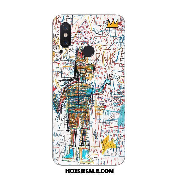 Xiaomi Mi Mix 2s Hoesje Wit Zacht Graffiti Scheppend Mini Online