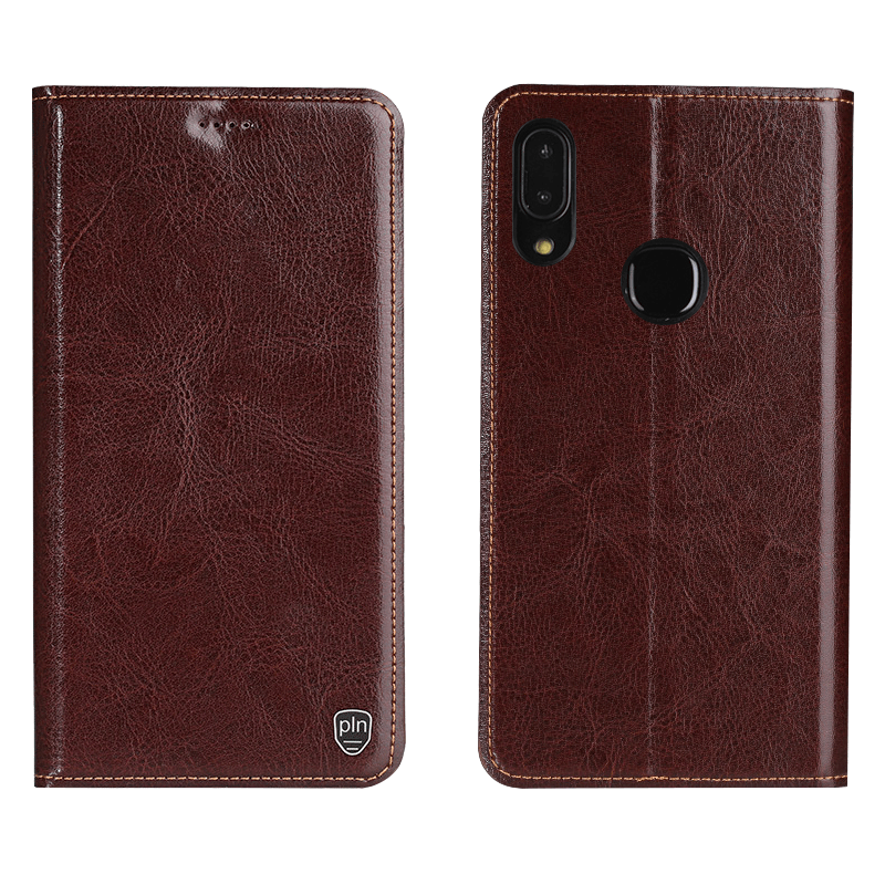 Xiaomi Mi Mix 3 Hoesje All Inclusive Mini Echt Leer Rood Folio Sale