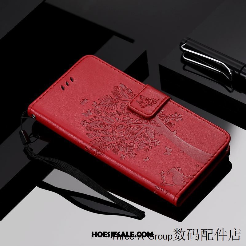 Xiaomi Mi Mix 3 Hoesje Bescherming Hoes Leren Etui Anti-fall Roze Kopen
