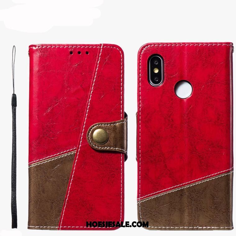 Xiaomi Mi Mix 3 Hoesje Gemengde Kleuren Folio Mobiele Telefoon Anti-fall Blauw Kopen