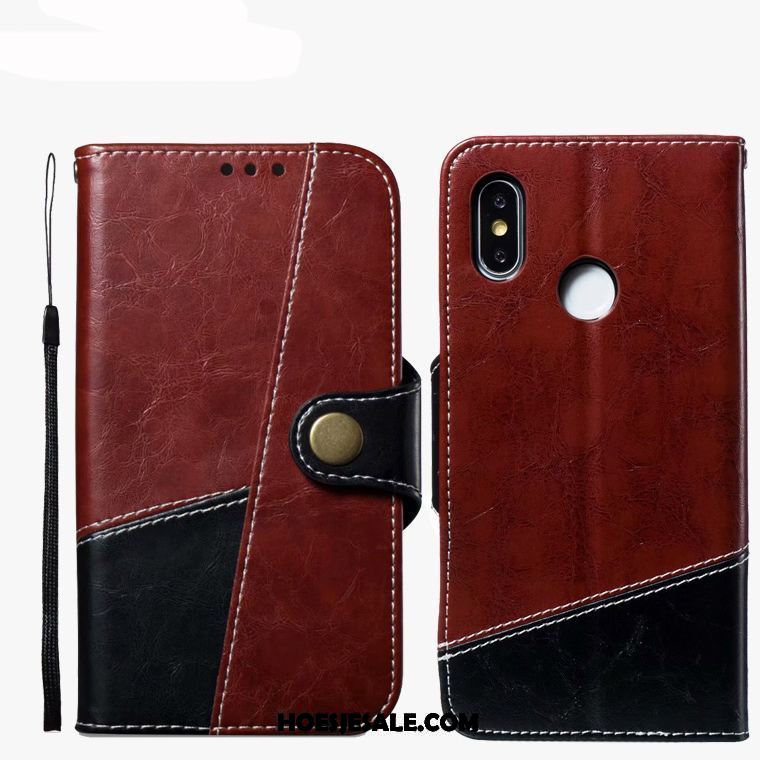 Xiaomi Mi Mix 3 Hoesje Gemengde Kleuren Folio Mobiele Telefoon Anti-fall Blauw Kopen