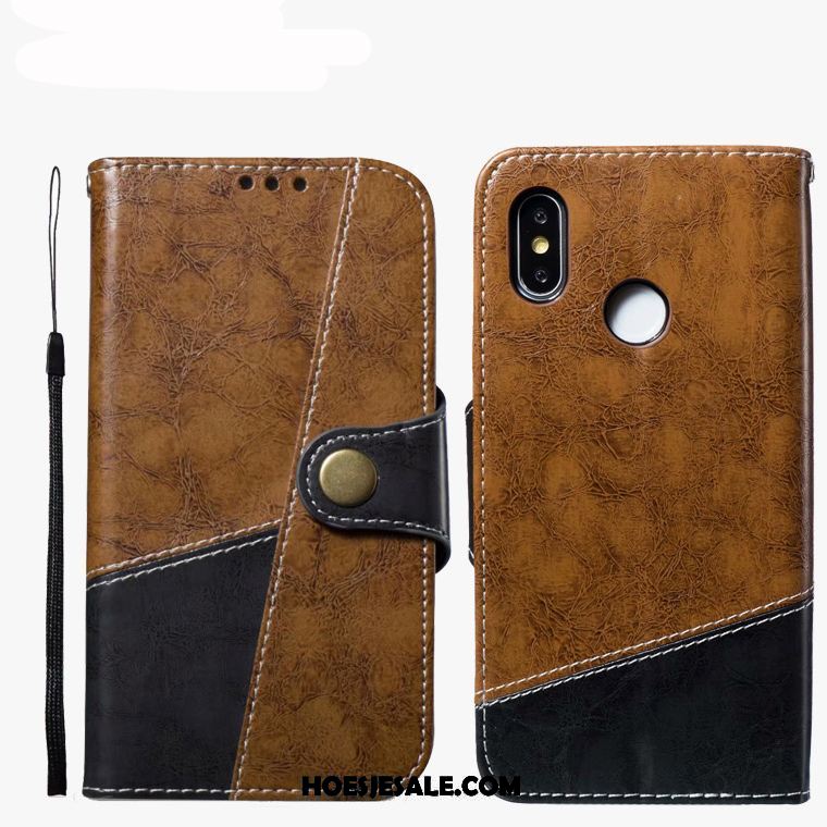 Xiaomi Mi Mix 3 Hoesje Gemengde Kleuren Folio Mobiele Telefoon Anti-fall Blauw Kopen