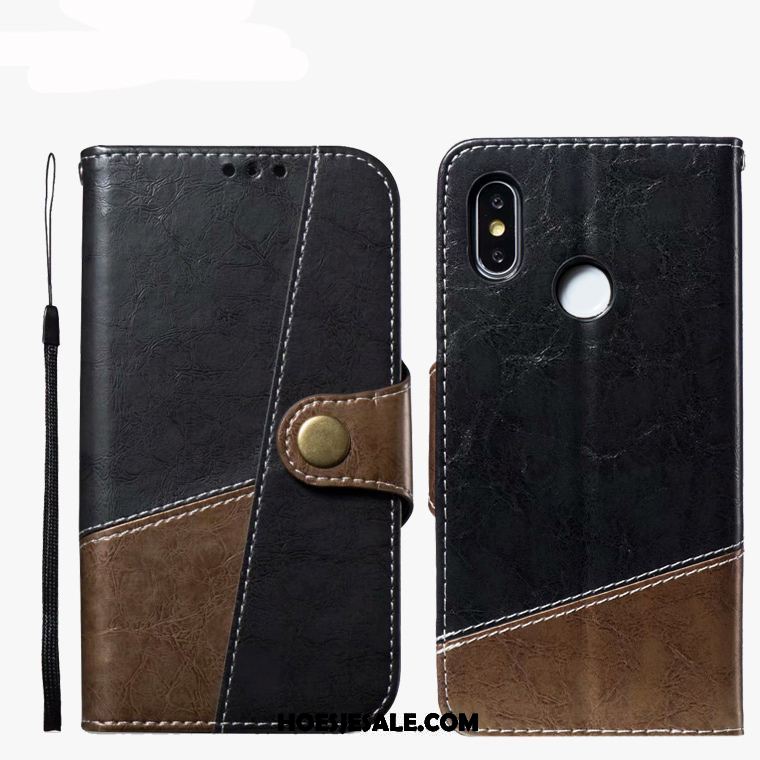 Xiaomi Mi Mix 3 Hoesje Gemengde Kleuren Folio Mobiele Telefoon Anti-fall Blauw Kopen