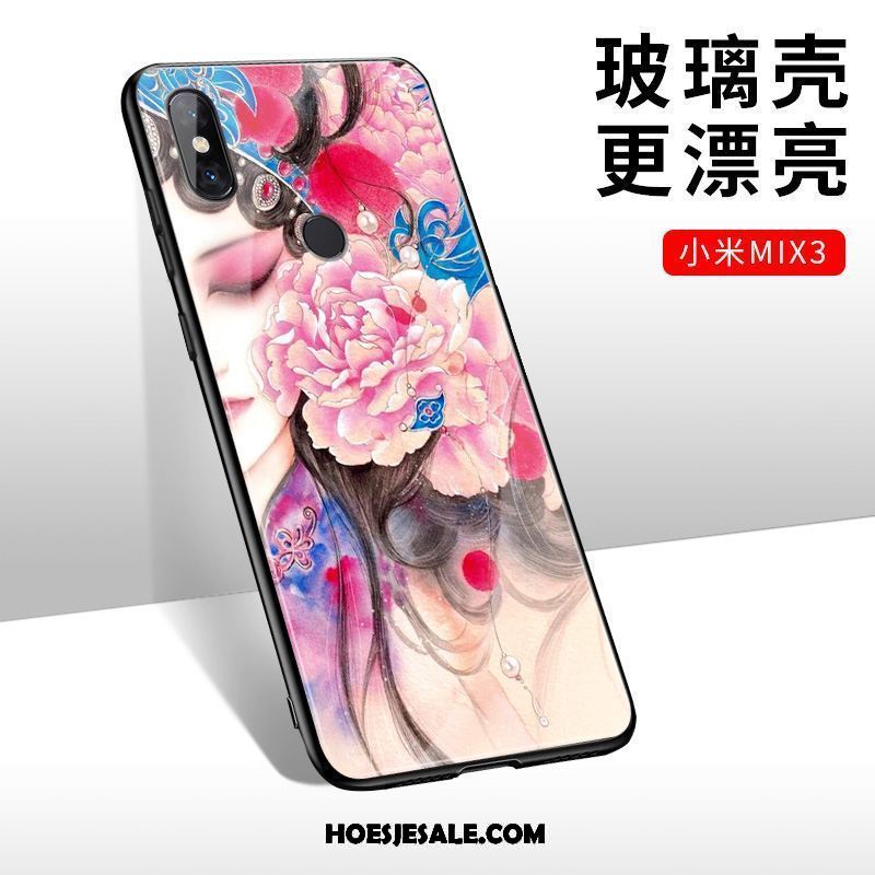 Xiaomi Mi Mix 3 Hoesje Mini Groen Chinese Stijl Zacht Trend Kopen