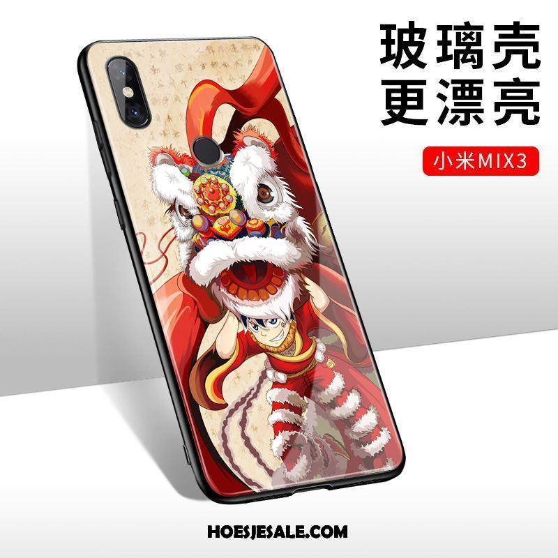 Xiaomi Mi Mix 3 Hoesje Mini Groen Chinese Stijl Zacht Trend Kopen