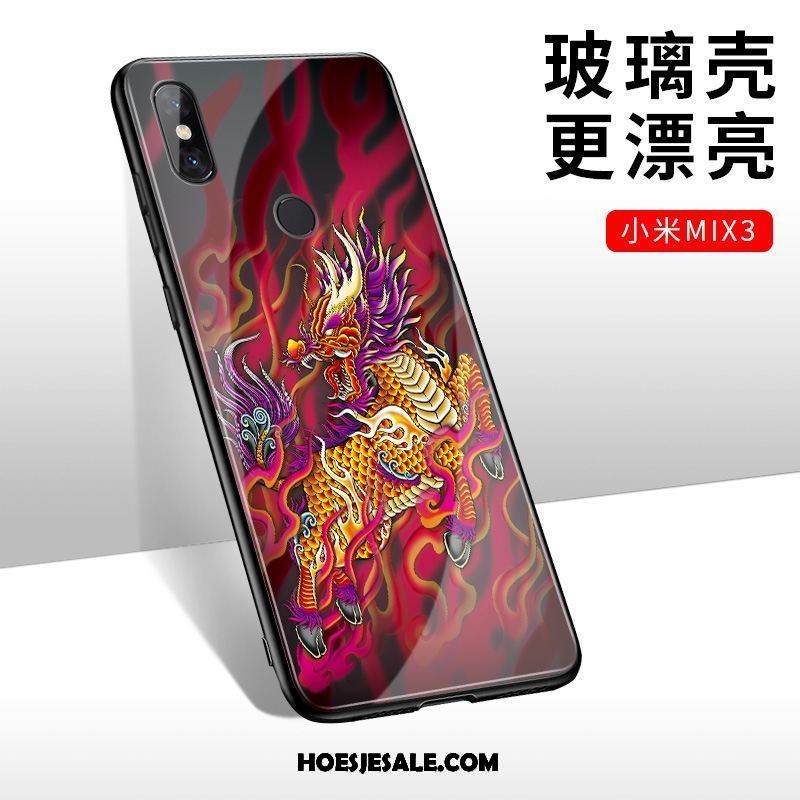 Xiaomi Mi Mix 3 Hoesje Mini Groen Chinese Stijl Zacht Trend Kopen