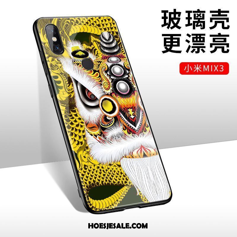 Xiaomi Mi Mix 3 Hoesje Mini Groen Chinese Stijl Zacht Trend Kopen