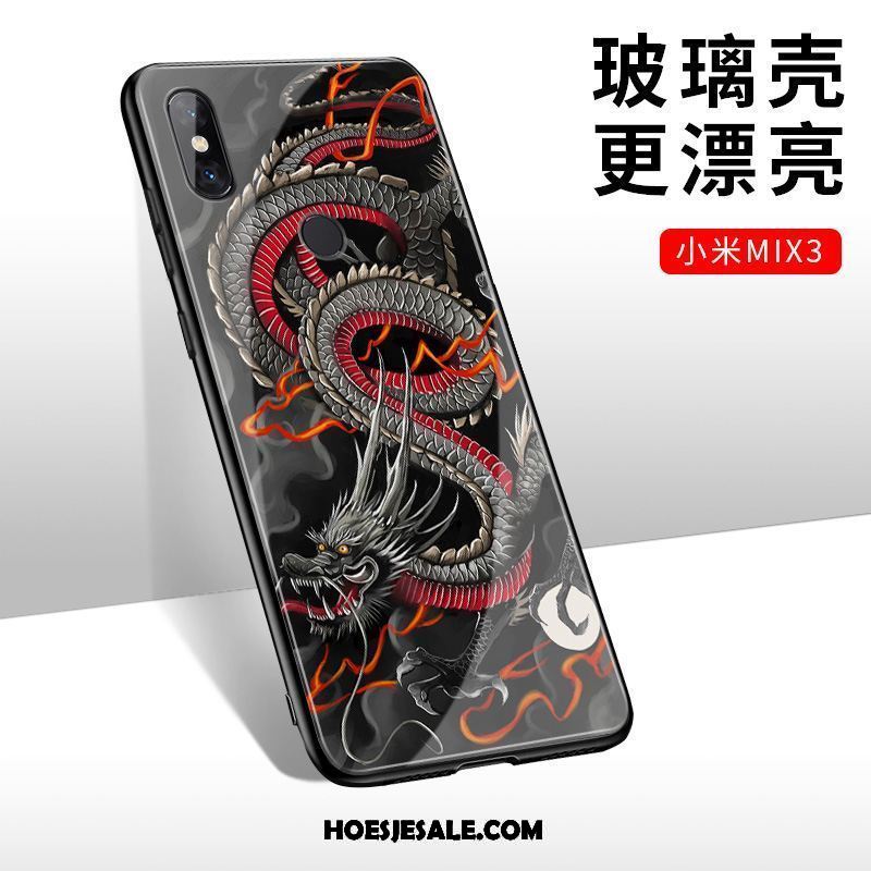 Xiaomi Mi Mix 3 Hoesje Mini Groen Chinese Stijl Zacht Trend Kopen