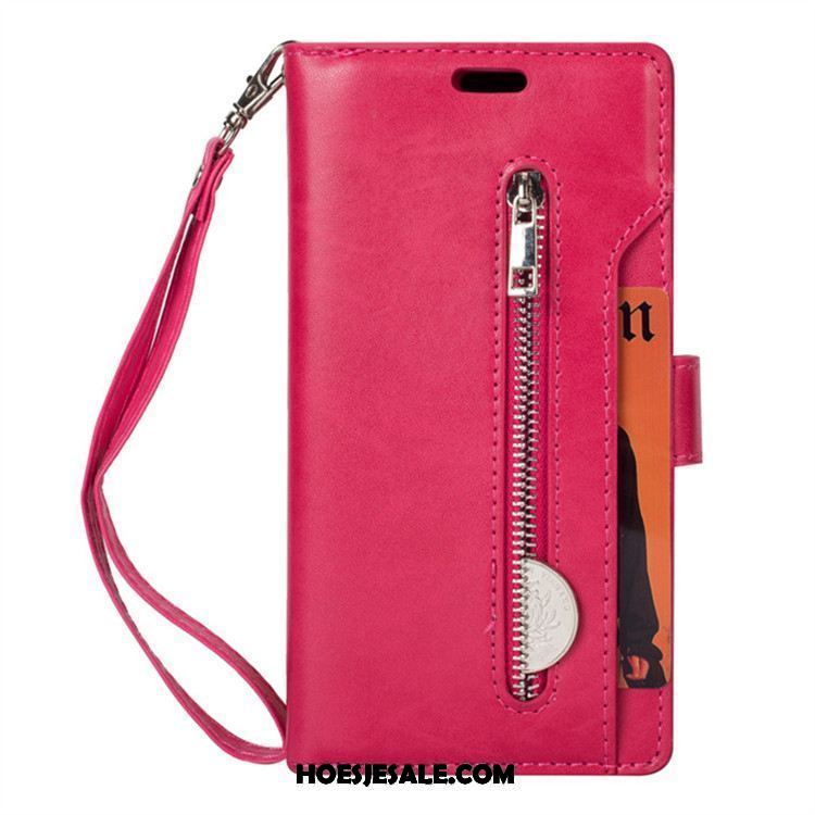 Xiaomi Mi Mix 3 Hoesje Mobiele Telefoon Hanger Folio Rood Portemonnee Kopen