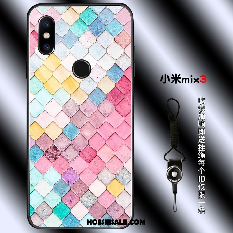 Xiaomi Mi Mix 3 Hoesje Mobiele Telefoon Hanger Kleurrijke Trendy Merk Patroon Kopen