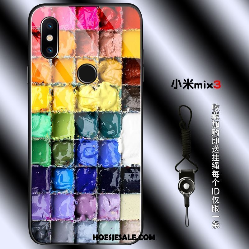 Xiaomi Mi Mix 3 Hoesje Mobiele Telefoon Hanger Kleurrijke Trendy Merk Patroon Kopen