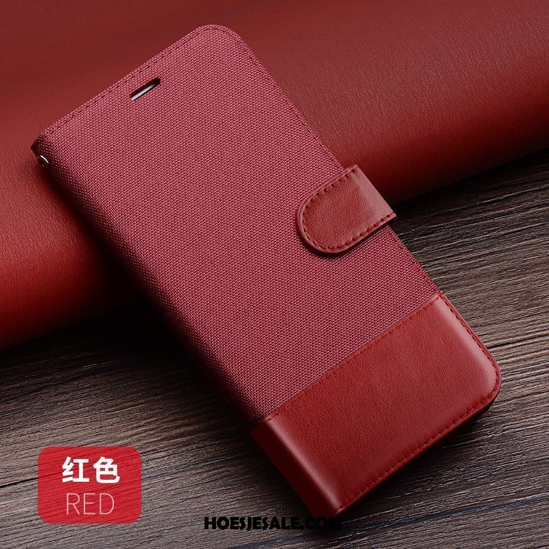 Xiaomi Mi Mix 3 Hoesje Rood Zwart Anti-fall Portemonnee Mini Kopen