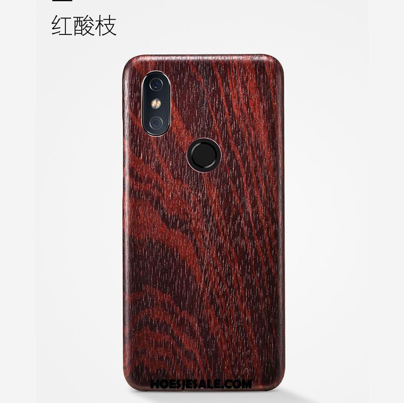 Xiaomi Mi Mix 3 Hoesje Scheppend Hout Mobiele Telefoon Anti-fall Persoonlijk Goedkoop