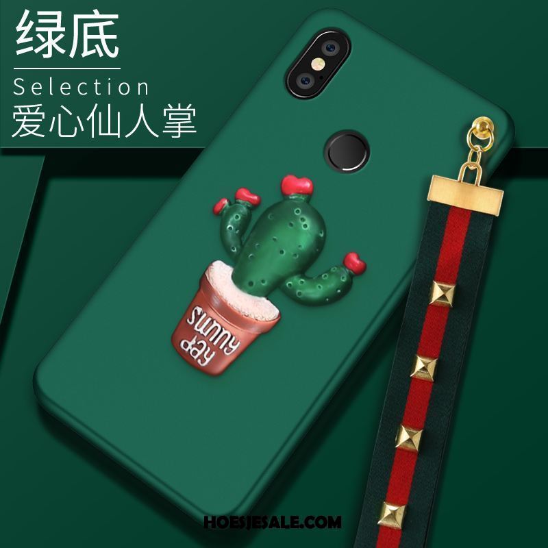 Xiaomi Mi Mix 3 Hoesje Zacht Mobiele Telefoon Mini Groen All Inclusive Goedkoop