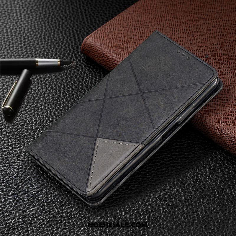 Xiaomi Mi Note 10 Hoesje All Inclusive Bescherming Rood Folio Automatisch Goedkoop