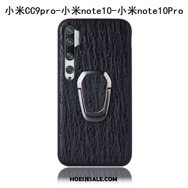 Xiaomi Mi Note 10 Hoesje Bescherming All Inclusive Achterklep Echt Leer Auto Sale