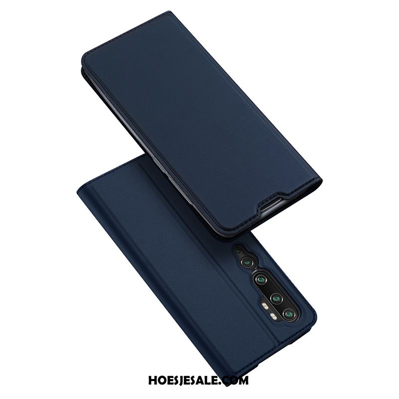 Xiaomi Mi Note 10 Hoesje Clamshell Kaart All Inclusive Zwart Bescherming Goedkoop