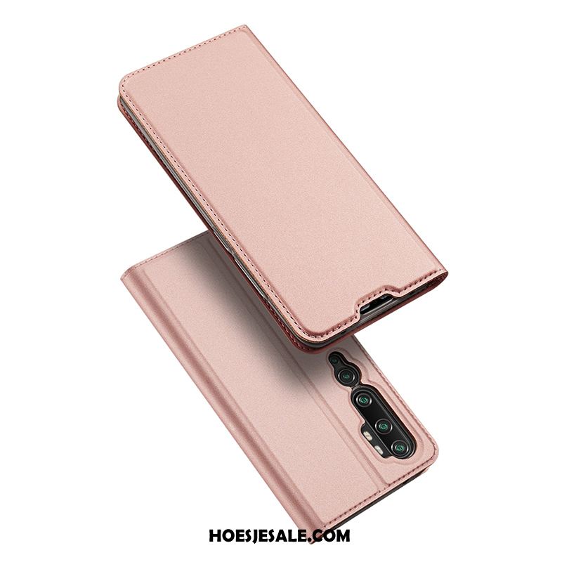 Xiaomi Mi Note 10 Hoesje Clamshell Kaart All Inclusive Zwart Bescherming Goedkoop