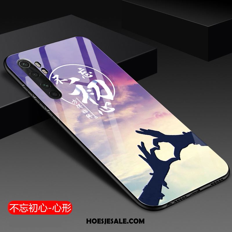 Xiaomi Mi Note 10 Lite Hoesje Anti-fall All Inclusive Hoes Hard Zacht Goedkoop