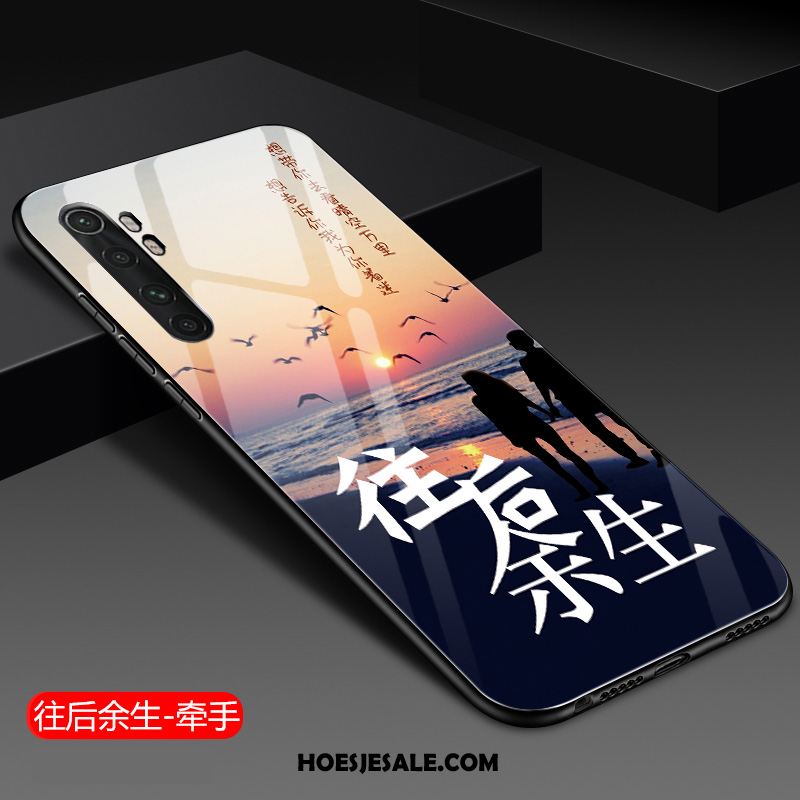 Xiaomi Mi Note 10 Lite Hoesje Anti-fall All Inclusive Hoes Hard Zacht Goedkoop