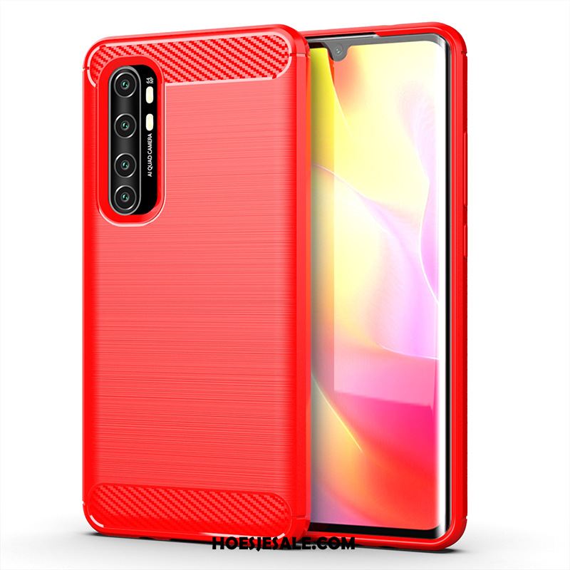 Xiaomi Mi Note 10 Lite Hoesje Bescherming Grijs Hoes Zacht Mini Online