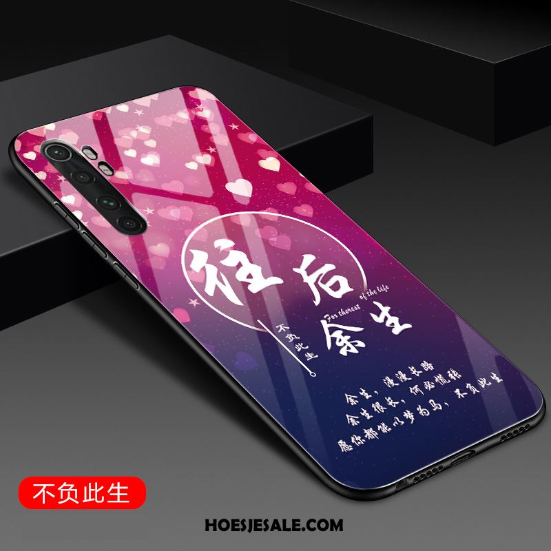 Xiaomi Mi Note 10 Lite Hoesje Blauw Lovers Anti-fall Hoes Jeugd Aanbiedingen