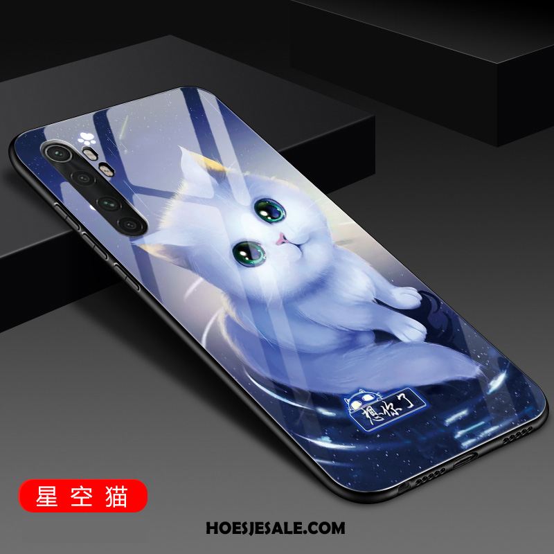 Xiaomi Mi Note 10 Lite Hoesje Blauw Lovers Anti-fall Hoes Jeugd Aanbiedingen