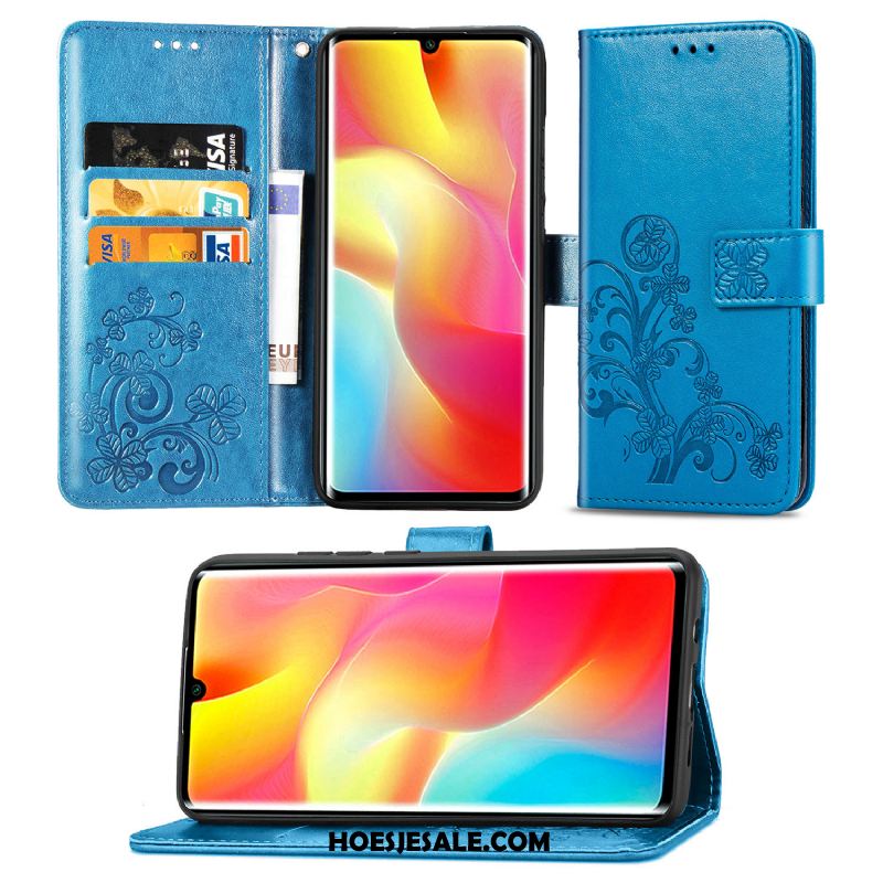 Xiaomi Mi Note 10 Lite Hoesje Clamshell Rood Mobiele Telefoon Leren Etui Jeugd Kopen