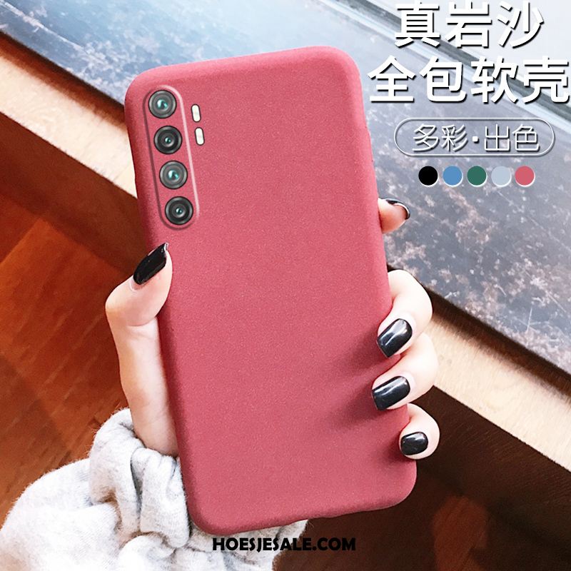 Xiaomi Mi Note 10 Lite Hoesje Effen Kleur Hoes Grijs Mini Blauw Sale