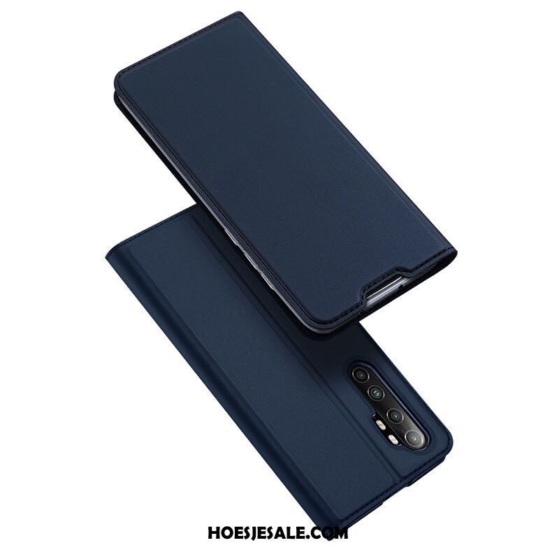 Xiaomi Mi Note 10 Lite Hoesje Mobiele Telefoon Roze Bedrijf Leren Etui Mini Online