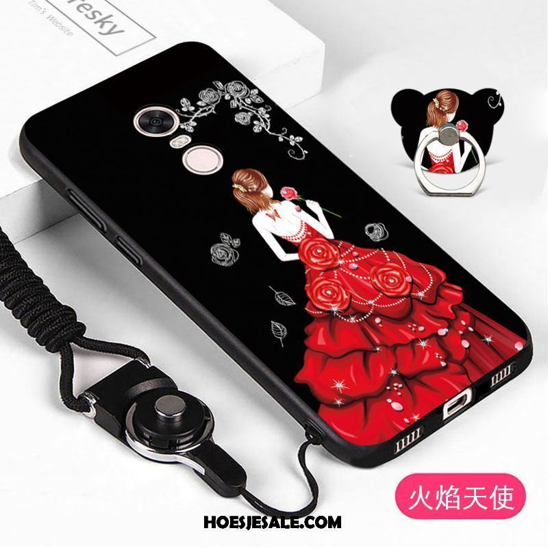 Xiaomi Redmi 5 Hoesje Hanger Rood All Inclusive Hoes Zacht Sale