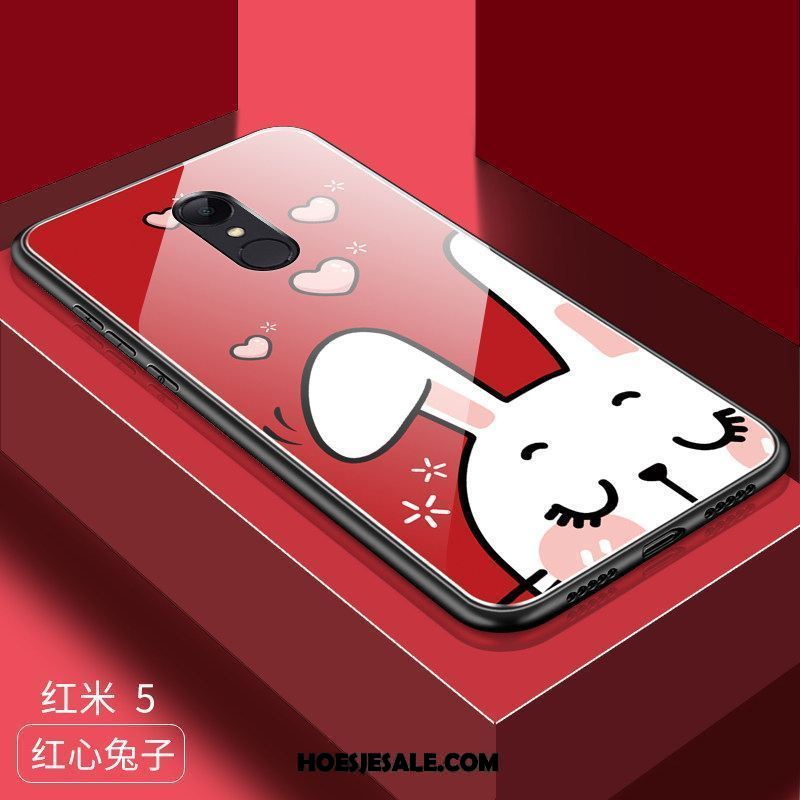 Xiaomi Redmi 5 Hoesje Mini Skärmskydd Glas Hoes Spotprent Sale