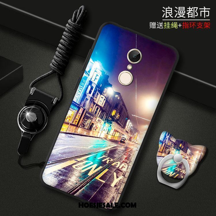 Xiaomi Redmi 5 Hoesje Scheppend Pu Bescherming Hanger Zacht Sale