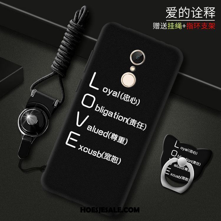 Xiaomi Redmi 5 Hoesje Scheppend Pu Bescherming Hanger Zacht Sale