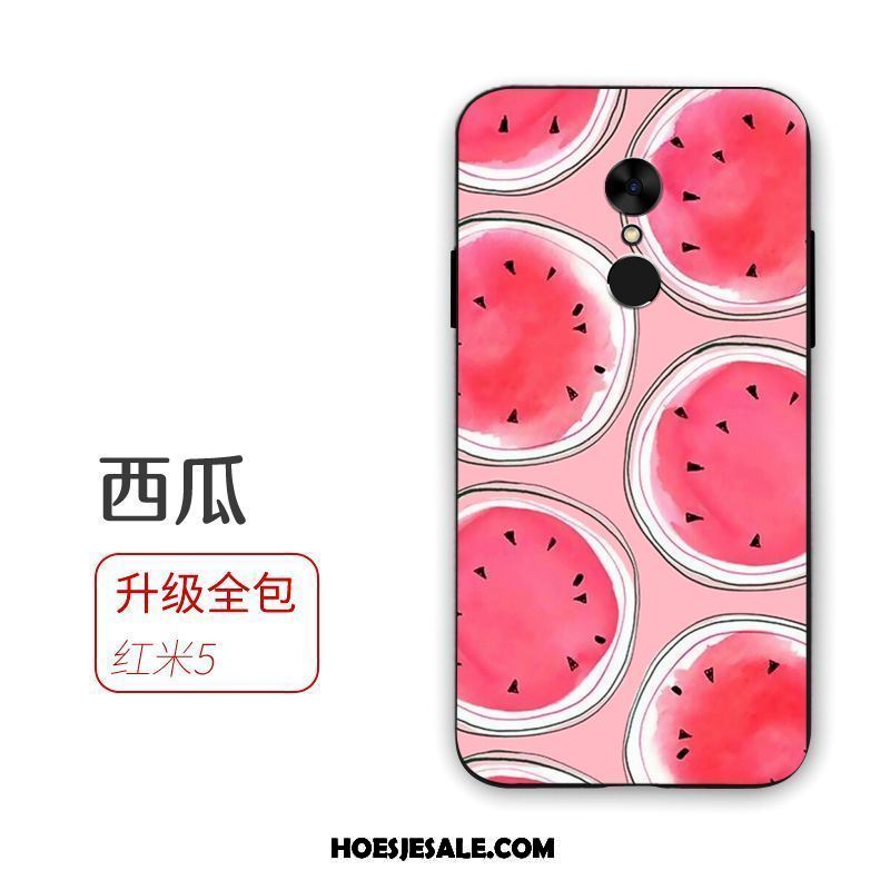 Xiaomi Redmi 5 Hoesje Vers Siliconen Fruit Hanger Mobiele Telefoon Winkel