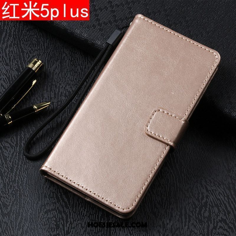 Xiaomi Redmi 5 Plus Hoesje All Inclusive Hoes Leren Etui Folio Mobiele Telefoon Sale